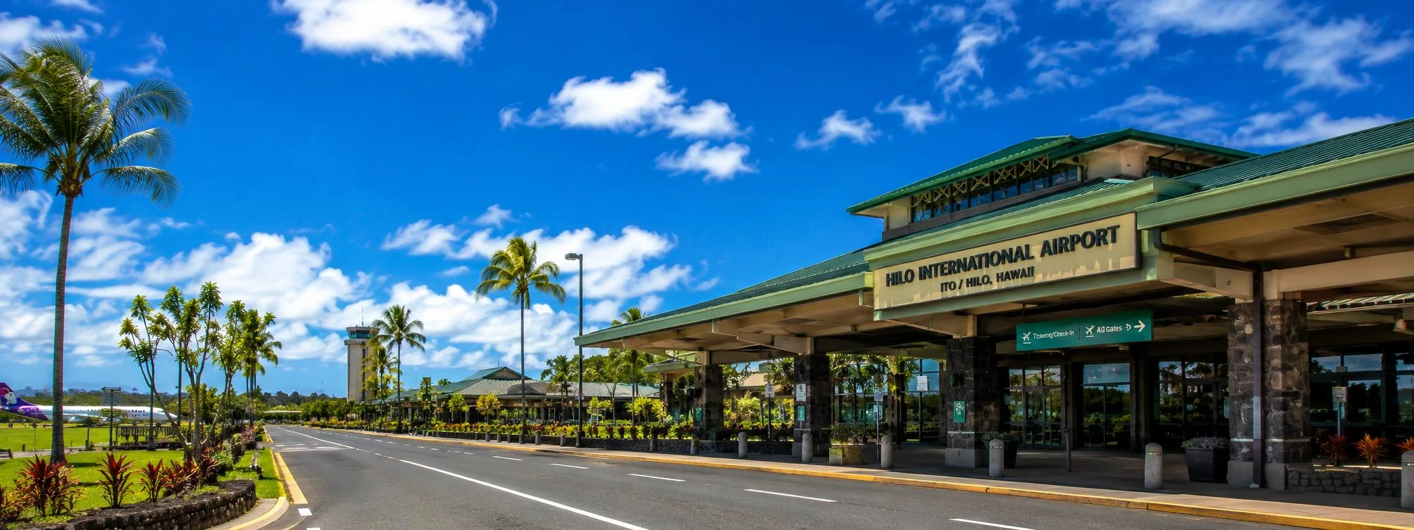 East Hawaii and Hilo travel scenery near Hilo International Airport