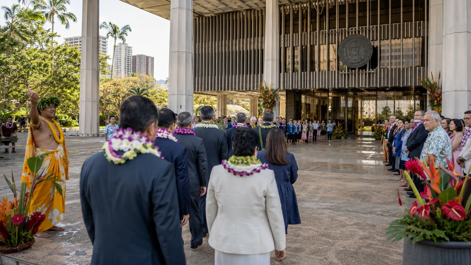 Hawaii State Legislature Opening Day Ceremony visitor guide in Hawaii