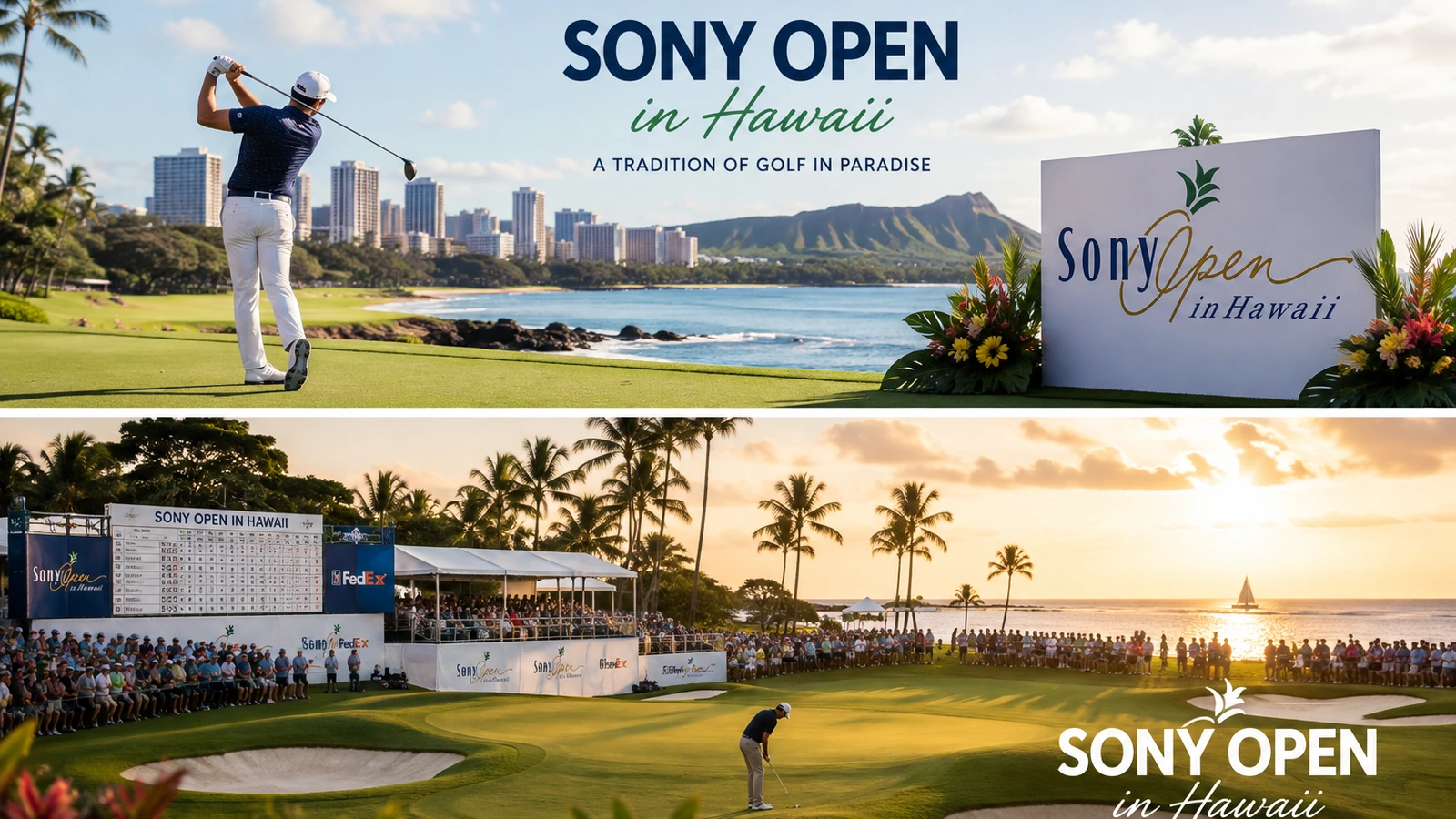 Sony Open Golf Tournament visitor guide in Hawaii