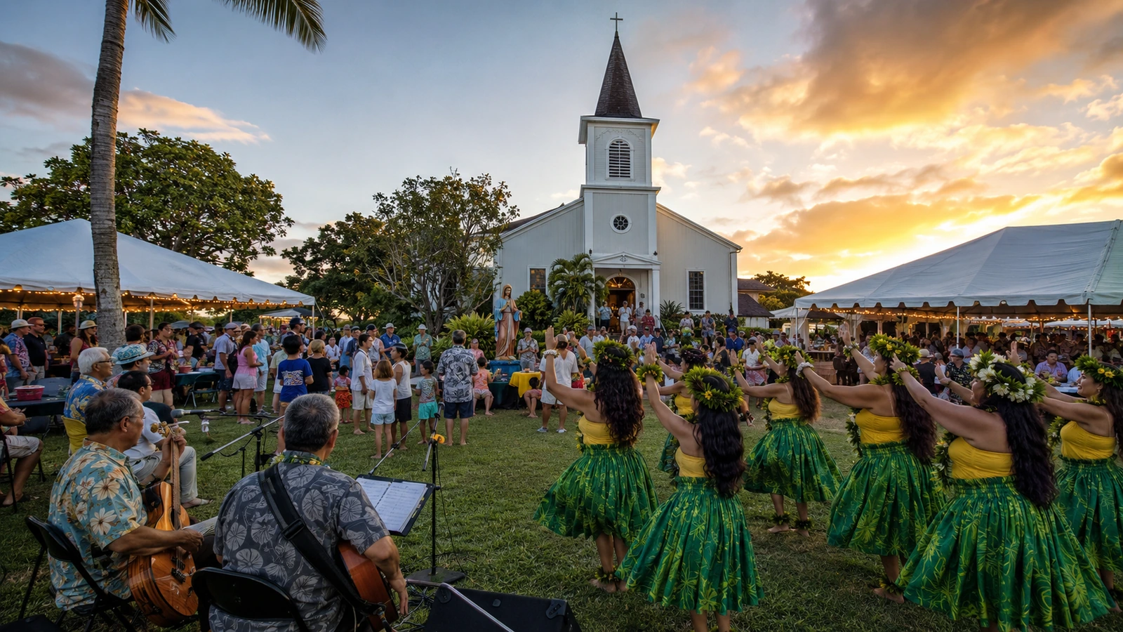 Makawao St. Joseph Feast visitor guide in Hawaii