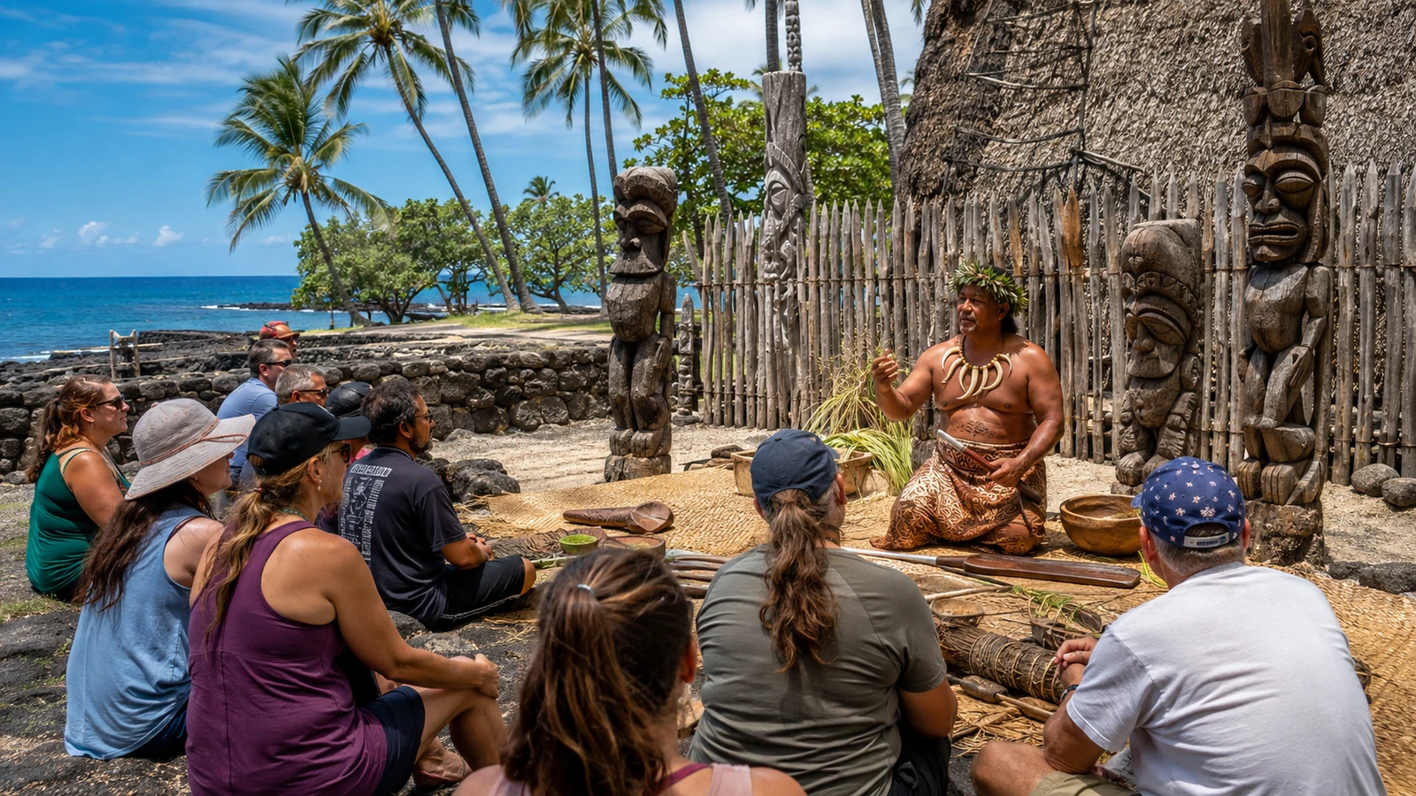 Puuhonua O Honaunau Festival visitor guide in Hawaii