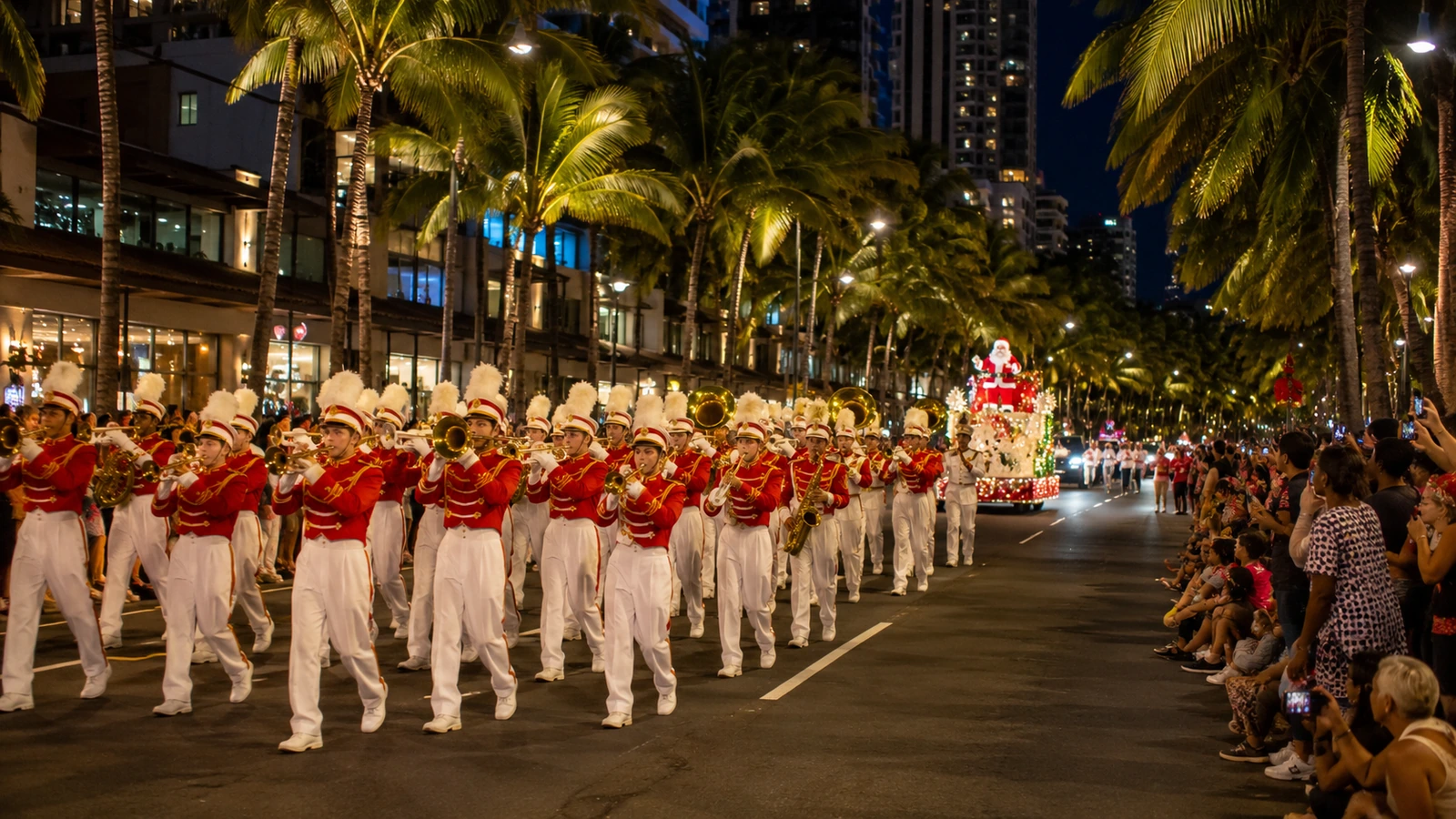 Waikiki Holiday Parade visitor guide in Hawaii