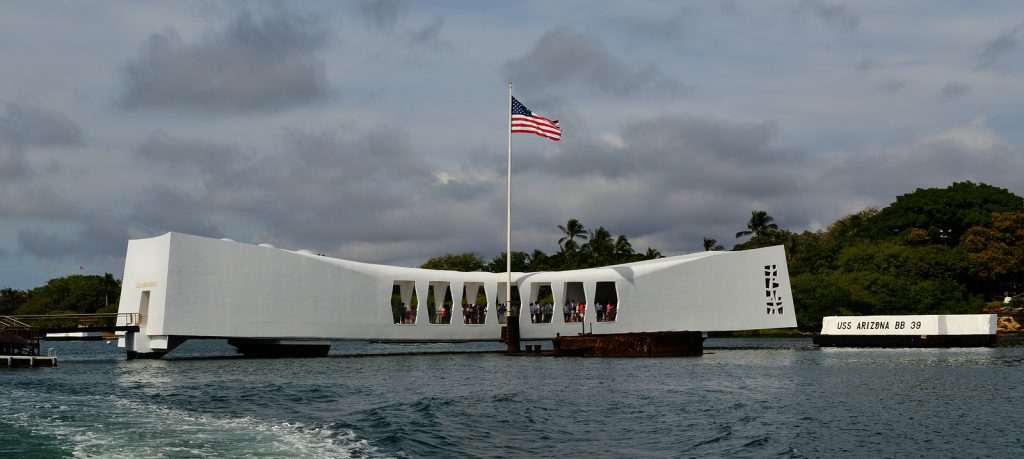 Private USS Arizona Memorial, and USS MIssouri Battleship or Pearl Harbor Aviation Museum, and Waikiki Tour from Hilo